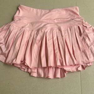 Perfect condtion pink gold hinge tennis skirt size s